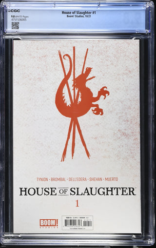 House of Slaughter #1 (10/21) Graded CGC 9.8