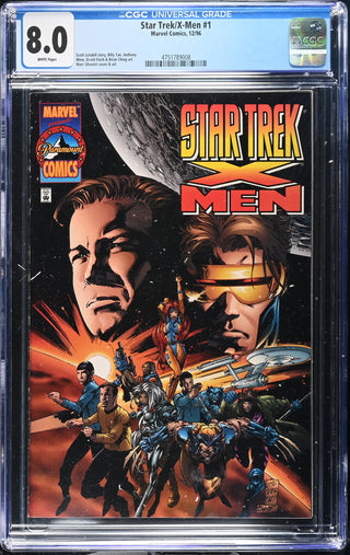 Star Trek/X-Men #1 (12/96) Graded CGC 8.0
