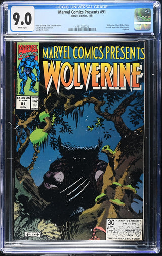 Marvel Comics Presents #91 (1991) Graded CGC 9.0