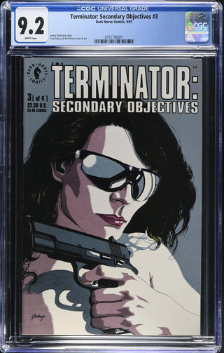 Terminator: Secondary Objectives #3 (9/91) Graded CGC 9.2