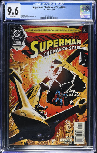 Superman: The Man of Steel #84 (12/98) Graded CGC 9.6