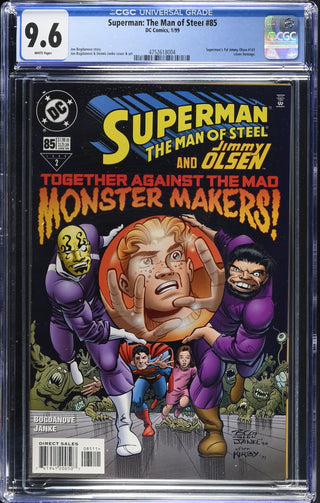 Superman: The Man of Steel #85 (1/99) Graded CGC 9.6