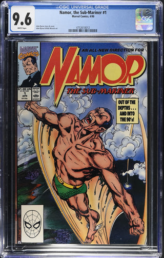 Namor, the Sub-Mariner #1 (4/90) Graded CGC 9.6