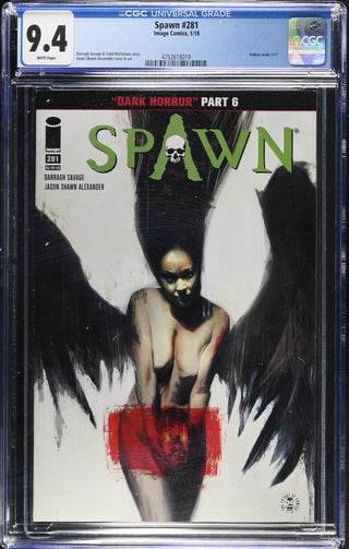 Spawn #281 (1/18) Graded CGC 9.4