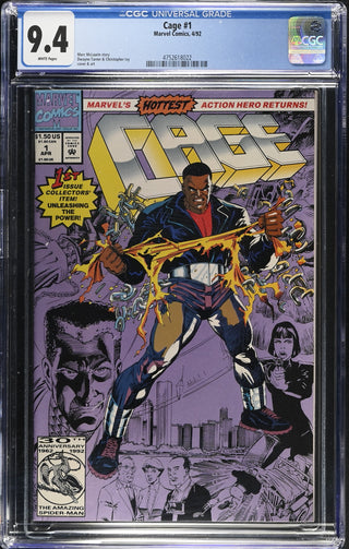 Cage #1 (4/92) Graded CGC 9.4