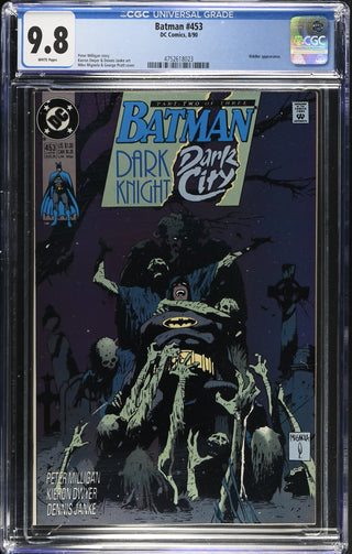Batman #453 (8/90) Graded CGC 9.8