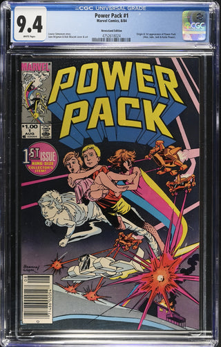 Power Pack #1 (8/84) Graded CGC 9.4 Newsstand Edition