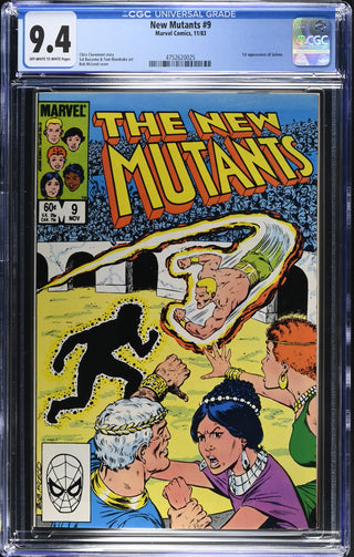 New Mutants #9 (11/83) Graded CGC 9.4