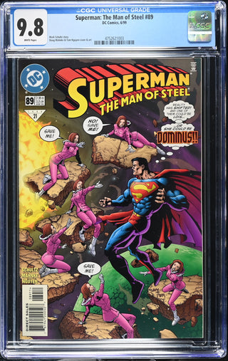 Superman: The Man of Steel #89 (6/99) Graded CGC 9.8