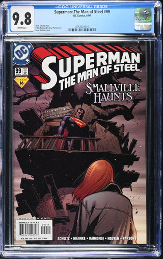 Superman: The Man of Steel #99 (4/00) Graded CGC 9.8