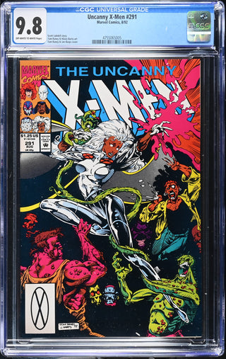 Uncanny X-Men #291 (8/92) Graded CGC 9.8