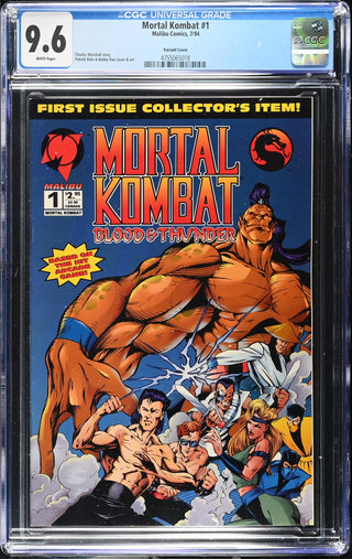 Mortal Kombat #1 (7/94) Graded CGC 9.6 Variant Cover