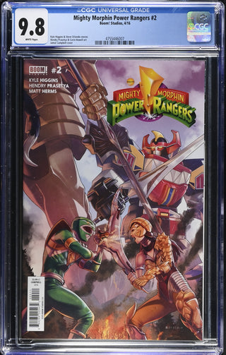 Mighty Morphin Power Rangers #2 (4/16) Graded CGC 9.8