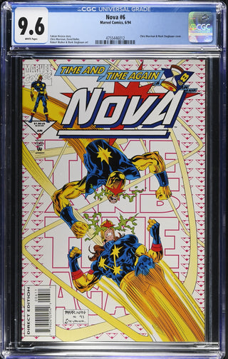 Nova #6 (6/94) Graded CGC 9.6