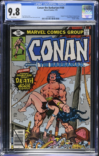 Conan the Barbarian #100 (7/79) Graded CGC 9.8