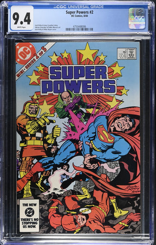 Super Powers #2 (8/84) Graded CGC 9.4