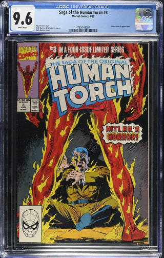 Saga of the Human Torch #3 (6/90) Graded CGC 9.6