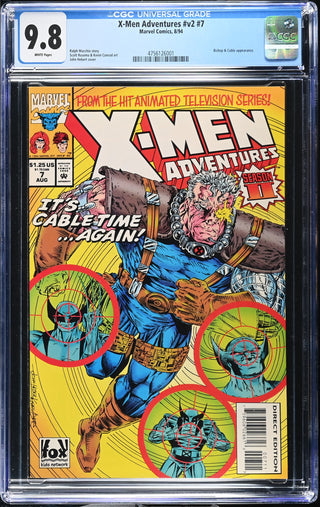 X-Men Adventures #v2 #7 (8/94) Graded CGC 9.8