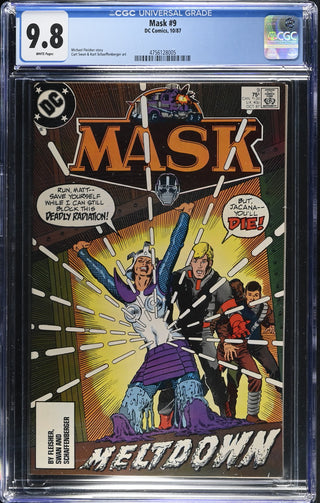 Mask #9 (10/87) Graded CGC 9.8