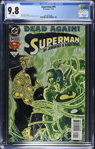 Superman #94 (11/94) Graded CGC 9.8