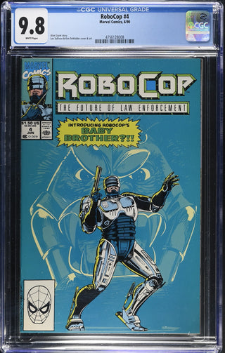 RoboCop #4 (6/90) Graded CGC 9.8