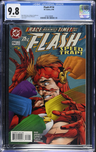 Flash #114 (6/96) Graded CGC 9.8