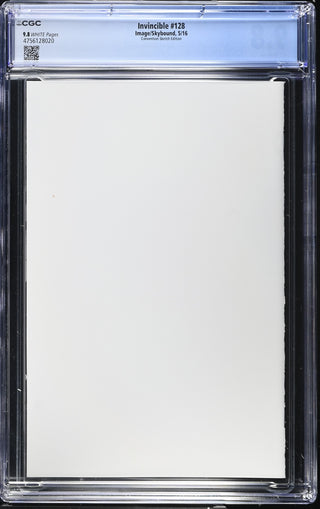 Invincible #128 (5/16) Graded CGC 9.8 Convention Sketch Edition