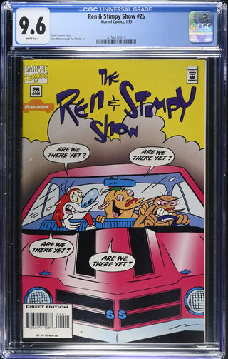 Ren & Stimpy Show #26 (1/95) Graded CGC 9.6