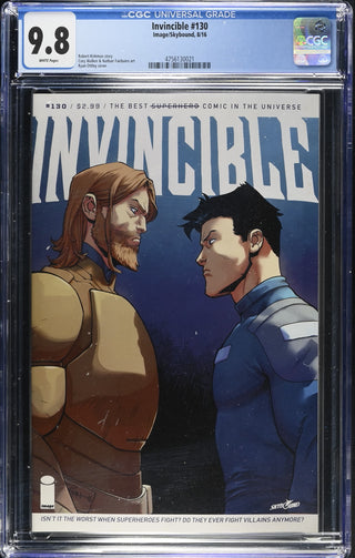 Invincible #130 (8/16) Graded CGC 9.8