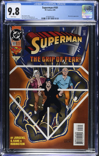 Superman #101 (6/95) Graded CGC 9.8