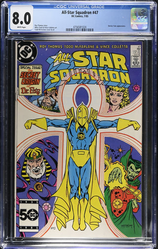 All-Star Squadron #47 (7/85) Graded CGC 8.0