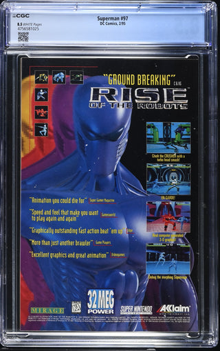 Superman #97 (2/95) Graded CGC 8.5