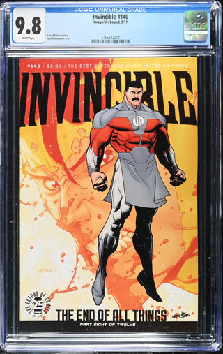 Invincible #140 (9/17) Graded CGC 9.8 front cover