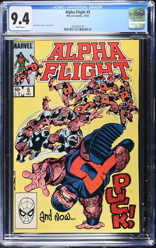 Alpha Flight #5 (12/83) Graded CGC 9.4