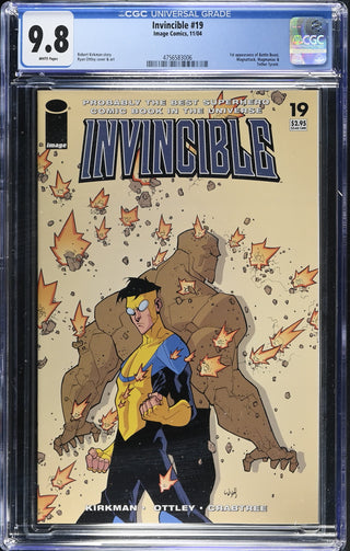 Invincible #19 (11/04) Graded CGC 9.8