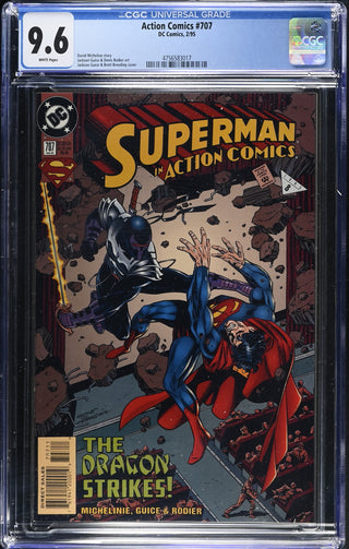 Action Comics #707 (2/95) Graded CGC 9.6
