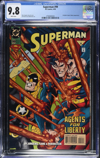 Superman #99 (4/95) Graded CGC 9.8