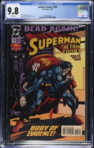 Action Comics #705 (12/94) Graded CGC 9.8