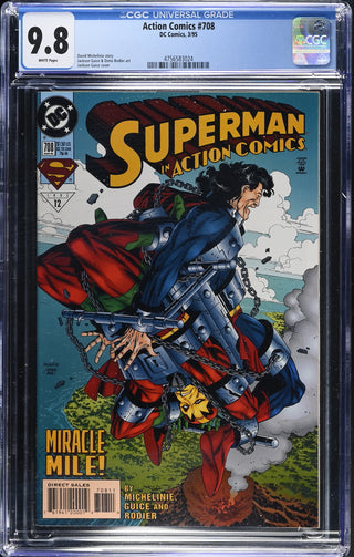 Action Comics #708 (3/95) Graded CGC 9.8