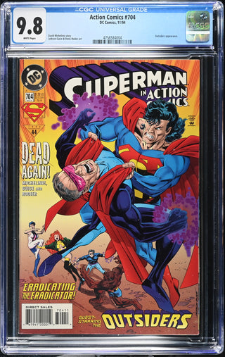 Action Comics #704 (11/94) Graded CGC 9.8