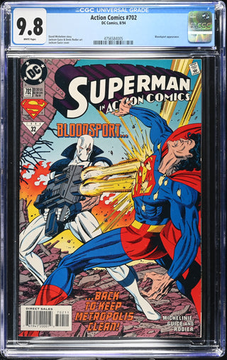 Action Comics #702 (8/94) Graded CGC 9.8