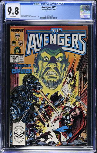 Avengers #295 (9/88) Graded CGC 9.8