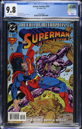 Action Comics #701 (7/94) Graded CGC 9.8