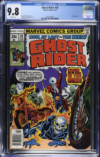 Ghost Rider #28 (2/78) Graded CGC 9.8