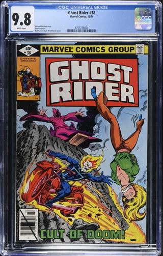 Ghost Rider #38 (10/79) Graded CGC 9.8