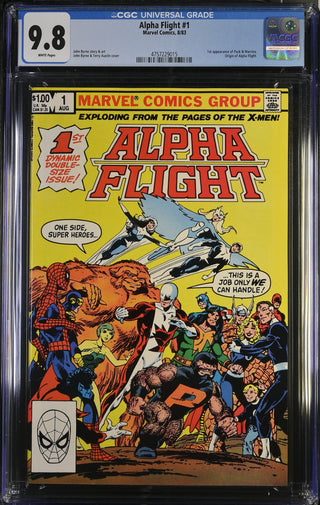 Alpha Flight #1 (8/83) Graded CGC 9.8