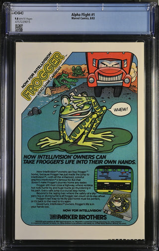 Alpha Flight #1 (8/83) Graded CGC 9.8