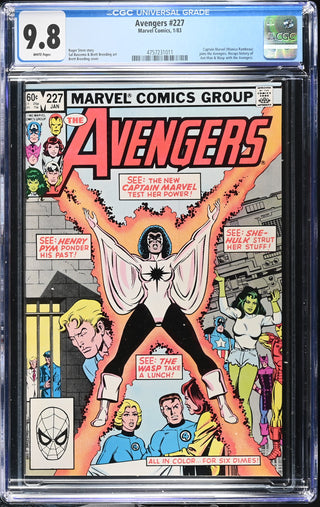 Avengers #227 (1/83) Graded CGC 9.8