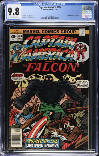 Captain America #204 (12/76) Graded CGC 9.8