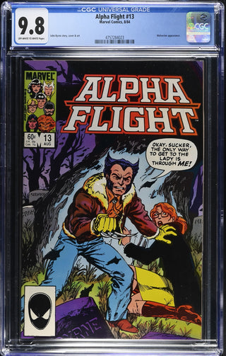 Alpha Flight #13 (8/84) Graded CGC 9.8